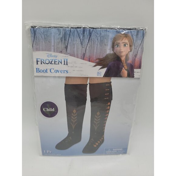 Disney‎ Frozen 2 Boot Covers ~ Princess Anna I PR Child's One Size Fits Most - Picture 1 of 1